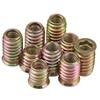 Wadayu 100pcs Threaded Inserts for Wood, Screw in Nut Fastener