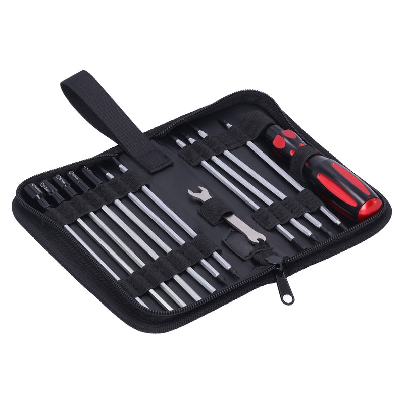RC Tool Bag Screw Driver Wrench Tool Set for Traxxas