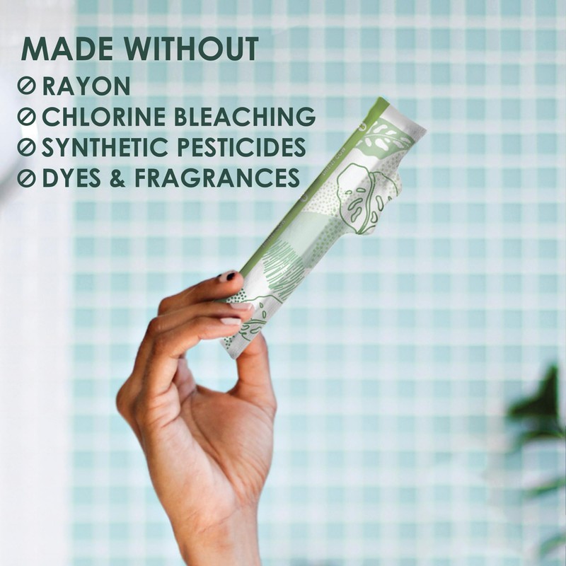 L. Cotton Tampons Regular/Super Absorbency Multipack, Free from Chlorine Bleaching,