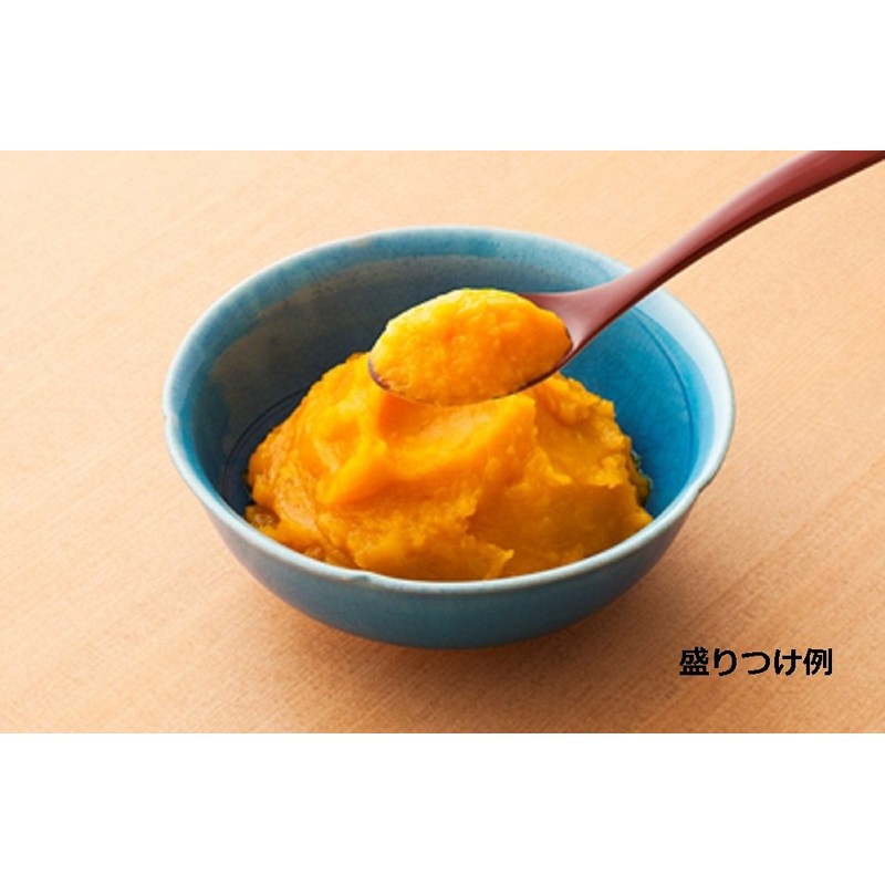 キユーピー やさしい献立 やわらかおかず かぼちゃの含め煮 80g×6個 【区分3:舌でつぶせる】