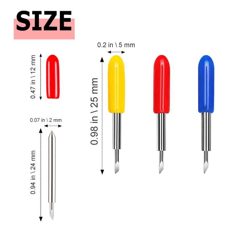 THANMAO 20 Pcs Replacement Blades Compatible with Explore Air 2/Air