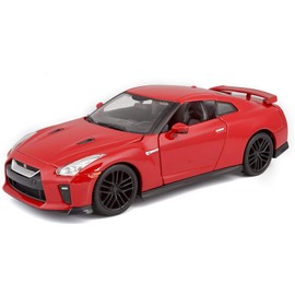 Nissan Bburago B18-21082 GT-R 2017" Diecast Model Kit, 1:24 Scale, Assorted Colors