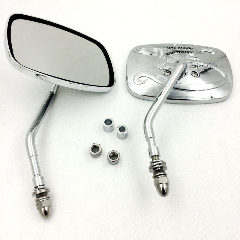 XKMT-Rear View Side Mirrors Compatible With H-D Eagle Spirit Live