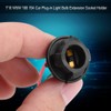 2pcs W-5-W 168 194 Car Plug-in Light Bulb Extension Socket