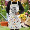 WCGXKO Mimi’ Kitchen Apron Mimi Cooking Gift Best Mimi Ever