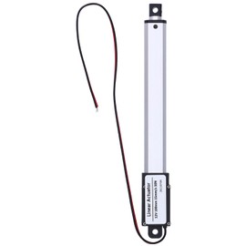 Fafeicy Linear Actuator - DC 12V 100mm Internal Limit Switch Low Noise Electric Mini Linear Actuator for Industrial Agriculture(Stroke 100mm-15mm/s-50N)