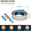 Cyrank Gripper strips for hooking carpet fabrics for tufting frames,