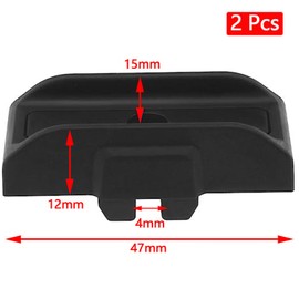 Bamyli 2pcs Magnetic Bit Holder with Screws Compatible with Dewalt DCD720,DCD730,DCD732,DCD735 Screwdriver Bit Holder Set for Construction Mechanical Work,Home DIY,N095778 Bit Storage