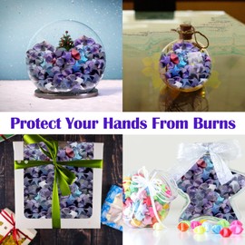 2160 Pcs Constellations Printed Origami Star Paper Strips, Windspeed Origami Star Paper Strips Galaxy Lucky Star Paper Strips for DIY Arts Crafting, Handicrafts