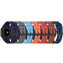 FitTurn Band Compatible with Wahoo ELEMNT Rival Replacement Straps Silicone Bands Bracelet Watch band Accessory Band for Wahoo ELEMNT Rival Running/Multisport GPS Smartwatch (SevenColors-A)