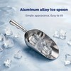 38oz Ice Cube Endurance Scoop, Cast Aluminum Shovel, Kitchen Utility