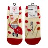 Small Planet Moomin Character Socks Flower Field