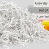 1LB-White Crinkle Paper Filler,Basket Stuffing - Gift Basket Filler.White Shredded