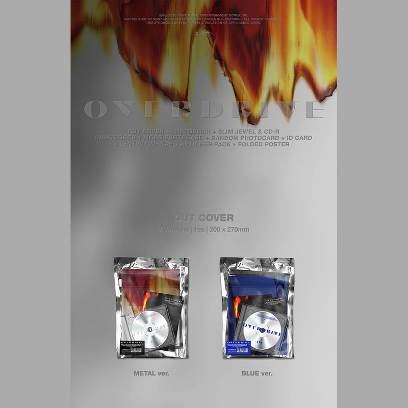 I.M Monsta X - Overdrive CD (2 Versions Set)