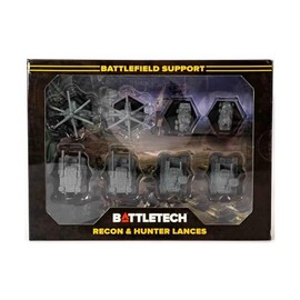 Catalyst Game Labs BattleTech: Battlefield Support - Recon & Hunter Lances - Strategy Board Game - for 2+ Players and Ages 14+