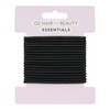 Oz Essentials Hair Elastic 18 Pack - Black