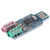 Sound Card, USB Drive Sound Card CM108 External Audio Adapter
