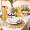 Maxcheck 2 Pcs Easter Farmhouse Bunny Serving Platter Large Rustic