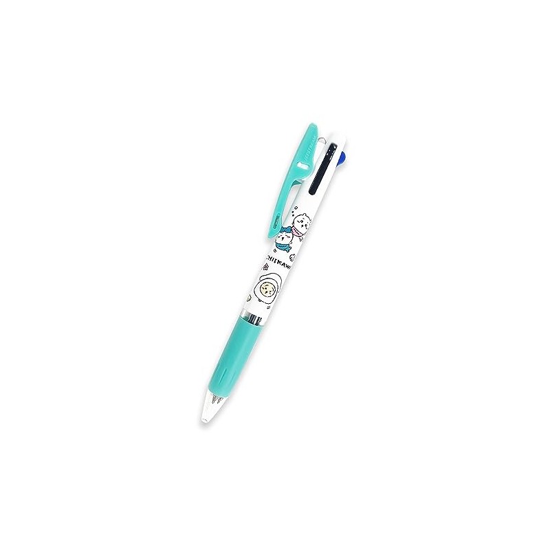 Kamiojapan (Kamiojapan) Chiikawa Jetstream 3-Color Ballpoint Pen 0.5 Mermaid 214059