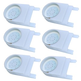 AukBeeFun 6 Pack Bee Feeders for Hives Mason Jar Sugar Water Feeder for Bees