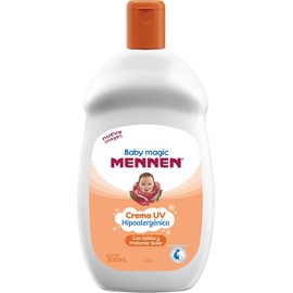 Mennen Crema para Bebé Baby Magic con Sábila 300 ml. Protector Solar e Hidratación Hipoalergénica, Avalado por la Sociedad Mexicana de Pediatría