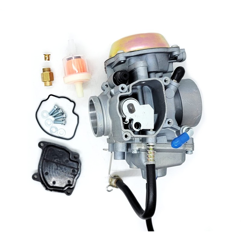 Carburetor & Throttle Cable Set for Suzuki King Quad 300