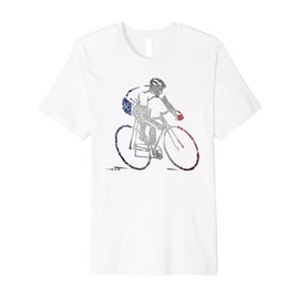 French Cyclist Road Racing Tour Cycling Giro Gift T-Shirt