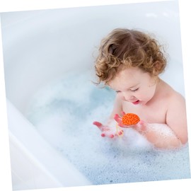 Vaguelly 4pcs Honeycomb Shower Sponges Hydrophilic Bath Sponge Body Scrubber for Gentle Cleansing Soft Material with Strong Hanging Rope for Exfoliating and Bubble Production