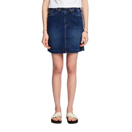 ESPRIT Women's Skirt, 901/Blue Dark Wash