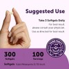 Alpha Lipoic Acid 600mg Softgels with MCT Oil - 300