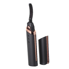 POPETPOP Rizador De Pestañas Eléctrico Recargable Negro, Herramienta De Belleza Para Pestañas, Clip Calentador Control Inteligente De Temperatura,... 
