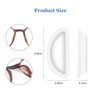 Mr.ZzjOOj Eyeglass Nose Pads, Soft Silicone Adhesive Air Chamber Glasses
