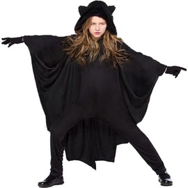 Fairycece Kids Bat Costume for Boys Wings Vampire Toddler Little Girl 2T