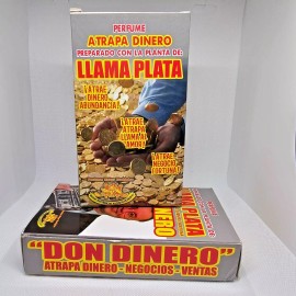 Unbranded LLAMA DINERO PLATA PERFUME ATRAE ABUNDANCIA DINERO EXITO PROSPERIDAD 1PC