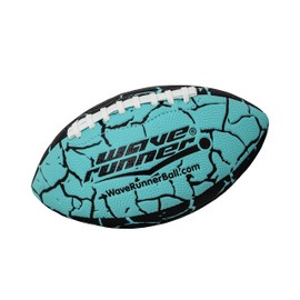 Wave Runner Grip It Waterproof Junior Size Football, 9.25 Size, Durable & Double Laced, Perfect for Beach Accessories, Kids Games, Pool Toys, Outdoor Games, All-Weather Indoor & Outdoor Play