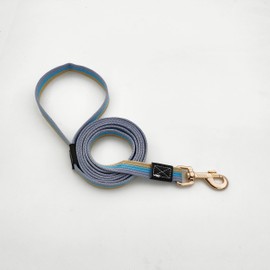 MCKhome Training Lead for Dog 2M 2M Pet Leash Soft Canvas Pet Leash 360° Rotating Buckle Pet Leash Durable Dog Rope Lead for Dog & Puppy Training and Daily Walking 2M x 2CM (Blue)