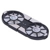 Laptop Cooling Pad, 4-Way Foldable Dual Fan Cooler with Large