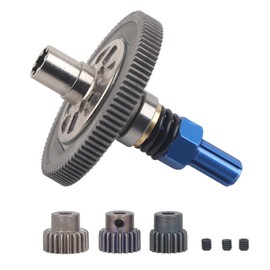 Metal Gear Set Suitable for Arrma Senton 1/10 for Granite RC Car Gear Set Differential Pinions Gear Dark Blue