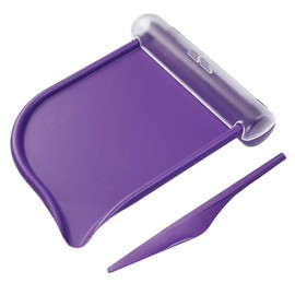 Pill Counting Tray with Spatula & Clear Chute Cover - Prescription Medication, Vitamin C E Fish Oil Dispenser Tool, Organiser Helper & Pill Box Companion for Filling