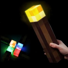 Xugenxes Glowing Wall Light Flashlight, 4 Light Options, 11 Inch LED Night Light - USB Rechargeable, Handheld or Wall Mounted Lighting Flashlight for Bedside Table Light