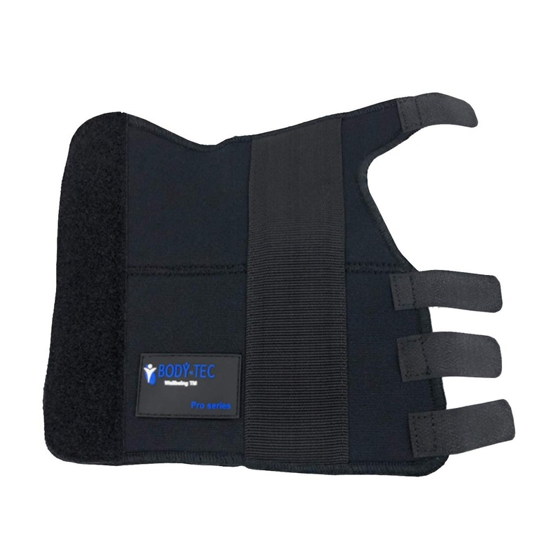 Bodytec Adjustable neoprene Wrist support (Small 14-16.2cm, Right)