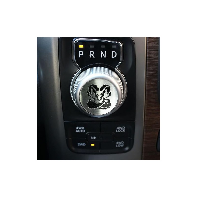 HANNHAI Gear Shift Switch Knob Cover Aluminium Dial Shifter Trim
