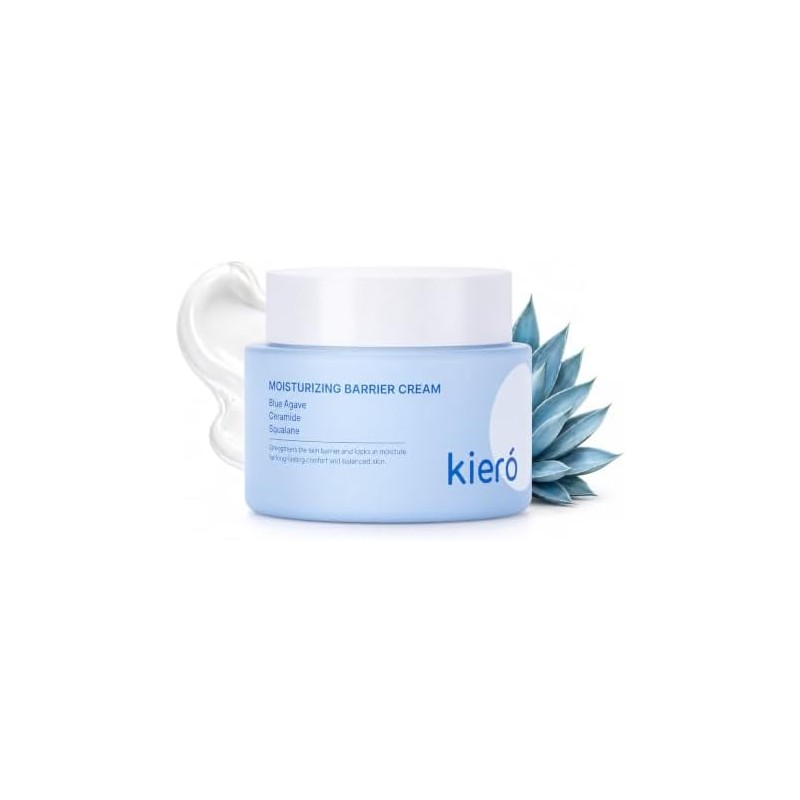 KIERO Crema Hidratante Facial Ceramidas y Agave Azul 50 g