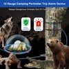 MTGSTOCL 2 Pack Upgraded Perimeter Trip Alarm 12 Gauge Camping