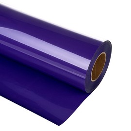 guangyintong Purple Matte HTV Vinyl Roll, 12" x 10ft, Heat Transfer for T-Shirts, All Cutter Machine Compatible, DIY Design, Sports Mesh, Cotton, Polyester, Fade Resistant