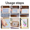 KeaJuidy Pack of 3 Wooden Paper Making Frame, Double Layer