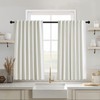 UHITECH 36 Inch Long Short Blackout Curtains for Bedroom Linen