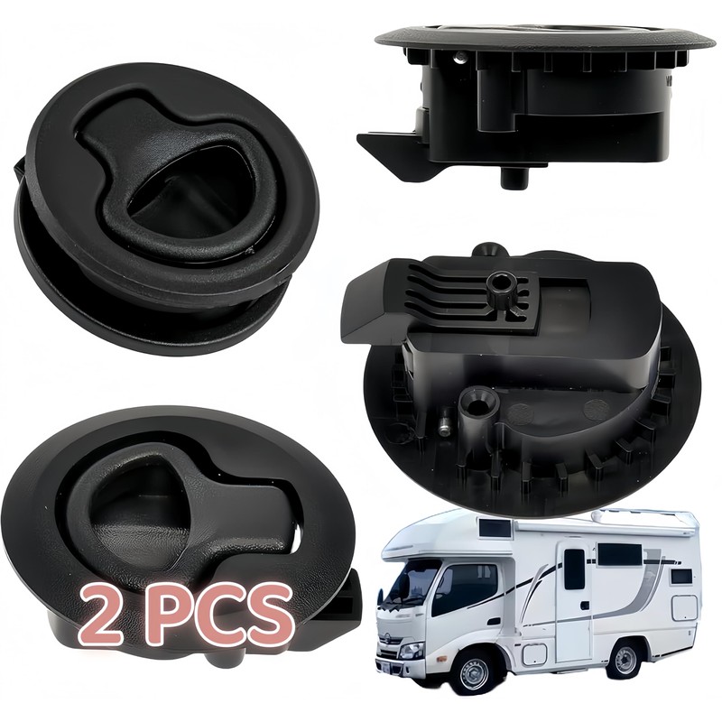 Hatch Latch Lock Boat Flush Pull Latch Black Flush Pull