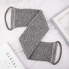 Guante Exfoliante de Fibra de Bambú Gris GRADENEVE para Baño