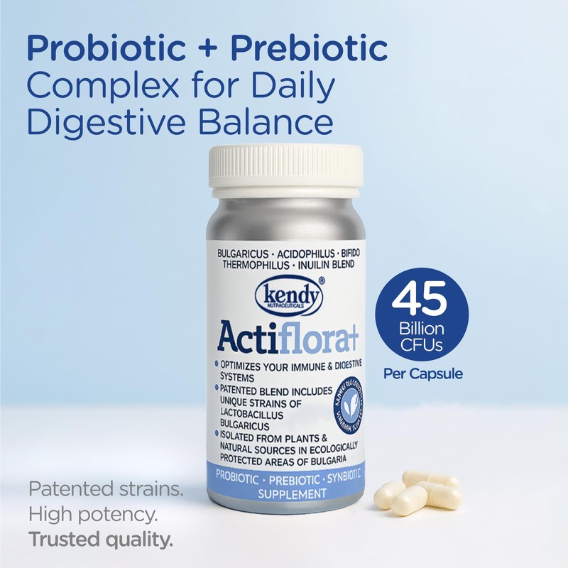 Probiotic + Prebiotic & Synbiotic Capsules – Advanced Formula w/L.